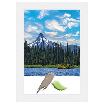 Corvino White Wood Picture Frame, Photo Frame, Art Frame - Photo Size 20 X 30
