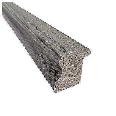 Florence Grey Beveled Framed Bathroom Wall Mirror