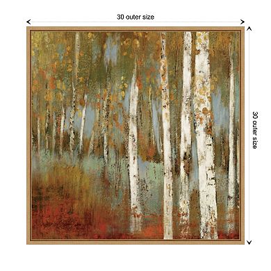 Along The Path I By Allison Pearce Framed Canvas Wall Art Print