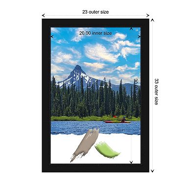 Avon Black Picture Frame, Photo Frame, Art Frame - Photo Size 20 X 30