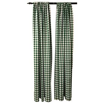Pack 2 Polyester Gingham Checkered Backdrop, 58 By 96-inch