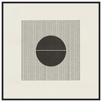 Paper Object No 5 By The Miuus Studio Framed Canvas Wall Art Print