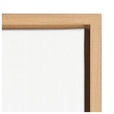 Simple Santorini I By Victoria Barnes Framed Canvas Wall Art Print
