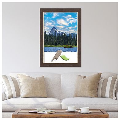 Lined Bronze Picture Frame, Photo Frame, Art Frame