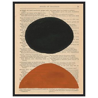 Modern Prose Iii By Renee W. Stramel Framed Canvas Wall Art Print