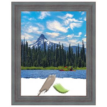 Dixie Grey Rustic Wood Picture Frame, Photo Frame, Art Frame