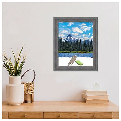 Dixie Grey Rustic Wood Picture Frame, Photo Frame, Art Frame