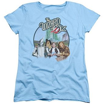 Wizard Of Oz Were Off To See Wizard Short Sleeve Womens T-shirt
