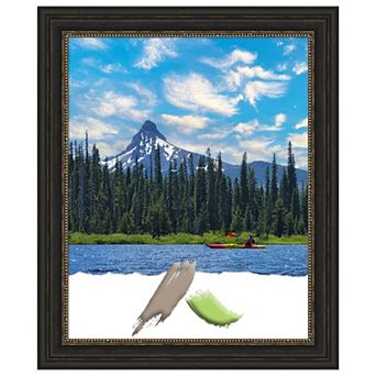 Accent Bronze Narrow Picture Frame, Photo Frame, Art Frame - Photo Size 22 X 28