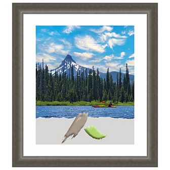 Domus Dark Silver Wood Picture Frame, Photo Frame, Art Frame