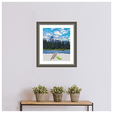 Domus Dark Silver Wood Picture Frame, Photo Frame, Art Frame