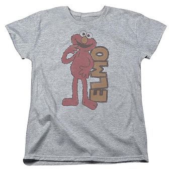 Sesame Street Vintage Elmo Short Sleeve Womens Tee