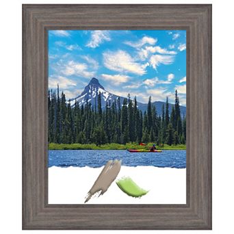 Country Barnwood Wood Picture Frame, Photo Frame, Art Frame - Photo Size 16 X 20