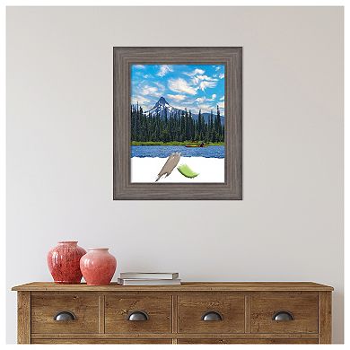 Country Barnwood Wood Picture Frame, Photo Frame, Art Frame - Photo Size 16 X 20