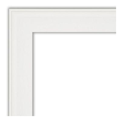Vanity White Narrow Picture Frame, Photo Frame, Art Frame - Photo Size 20 X 30