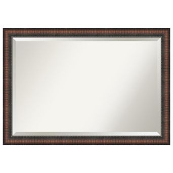 Caleb Brown Beveled Framed Bathroom Wall Mirror