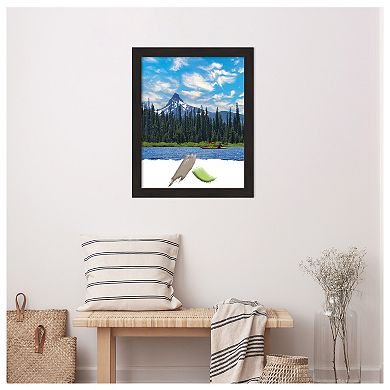 Furniture Espresso Narrow Picture Frame, Photo Frame, Art Frame - Matted