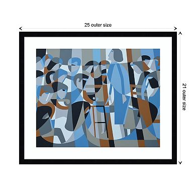 Jordans Quaker Meeting By Ron Waddams Wood Framed Wall Art Print