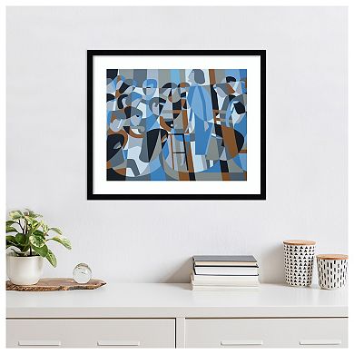 Jordans Quaker Meeting By Ron Waddams Wood Framed Wall Art Print