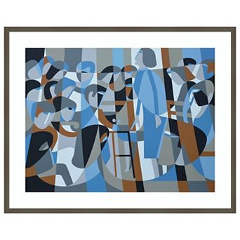 Jordans Quaker Meeting By Ron Waddams Wood Framed Wall Art Print