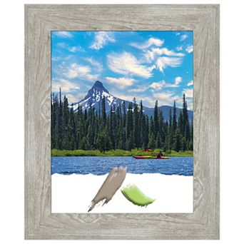 Dove Greywash Narrow Picture Frame, Photo Frame, Art Frame