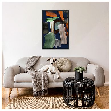 Sunsets In The City I By Pi Studio Framed Canvas Wall Art Print