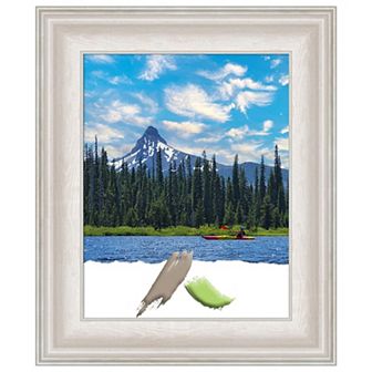 Trio White Wash Silver Picture Frame, Photo Frame, Art Frame
