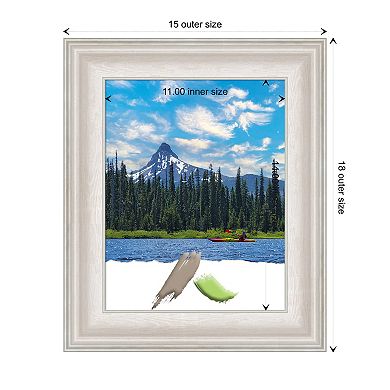 Trio White Wash Silver Picture Frame, Photo Frame, Art Frame