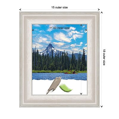 Trio White Wash Silver Picture Frame, Photo Frame, Art Frame