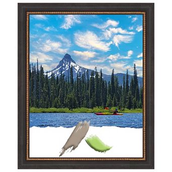 Ashton Black Wood Picture Frame, Photo Frame, Art Frame