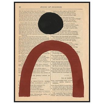 Modern Prose Vi By Renee W. Stramel Framed Canvas Wall Art Print