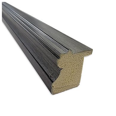 Florence Pewter Beveled Framed Bathroom Wall Mirror