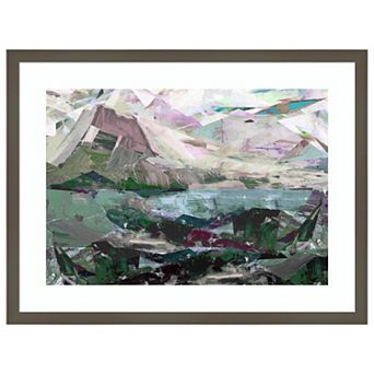 Holy Island By David Mcconochie Wood Framed Wall Art Print