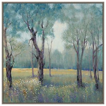 Morning Mist By Tim O'toole Framed Canvas Wall Art Print