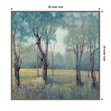 Morning Mist By Tim O'toole Framed Canvas Wall Art Print