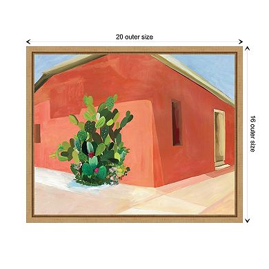 Tuscan Valley House I By Aimee Wilson Framed Canvas Wall Art Print