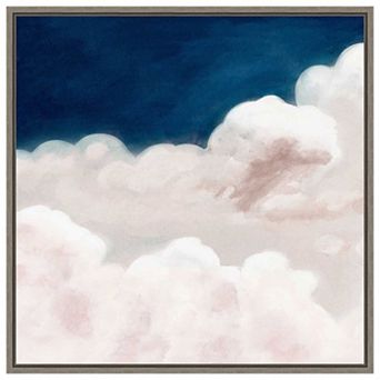 Cloudy Night I By Studio W Framed Canvas Wall Art Print