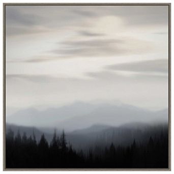 Mountain Vista Ii By Madeline Clark Framed Canvas Wall Art Print