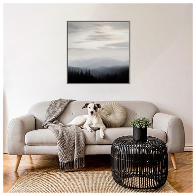 Mountain Vista Ii By Madeline Clark Framed Canvas Wall Art Print