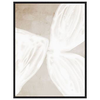 Blanc Spaces I By Urban Road Framed Canvas Wall Art Print