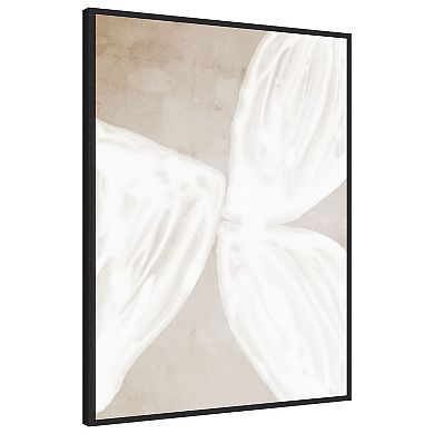 Blanc Spaces I By Urban Road Framed Canvas Wall Art Print