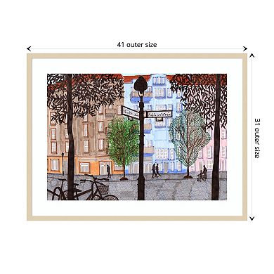 Wedding By Charlotte Orr Wood Framed Wall Art Print