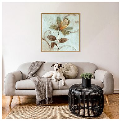 Floral Souvenir 1 By Okre Framed Canvas Wall Art Print