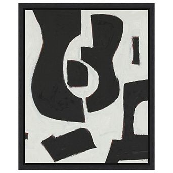 Six String Ii By Rob Delamater Framed Canvas Wall Art Print