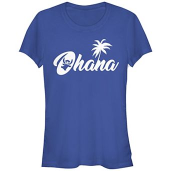 Disney's Lilo & Stitch Ohana Stitch Juniors' Graphic Tee