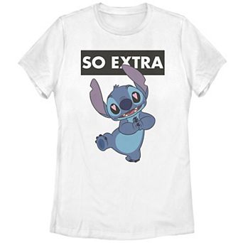 Disney's Lilo & Stitch So Extra Stitch Juniors' Graphic Tee