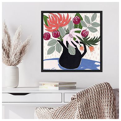 April Florals 12 By Marisa Anon Framed Canvas Wall Art Print