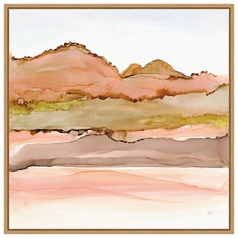 Desertscape Iv By Chris Paschke Framed Canvas Wall Art Print