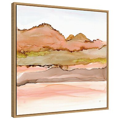 Desertscape Iv By Chris Paschke Framed Canvas Wall Art Print