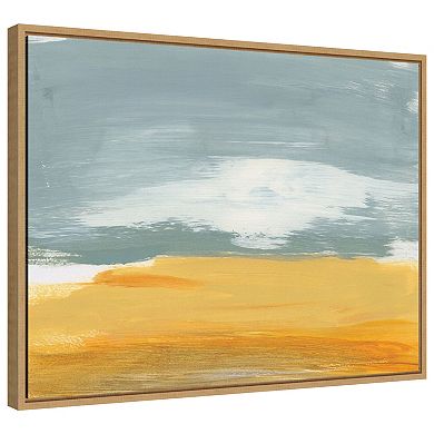 Winter Desert By Bronwyn Baker Framed Canvas Wall Art Print